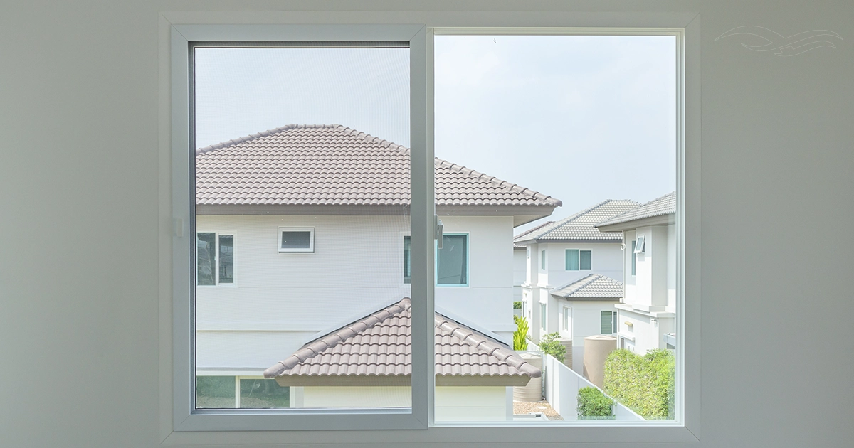 Modern Sliding UPVC Window
